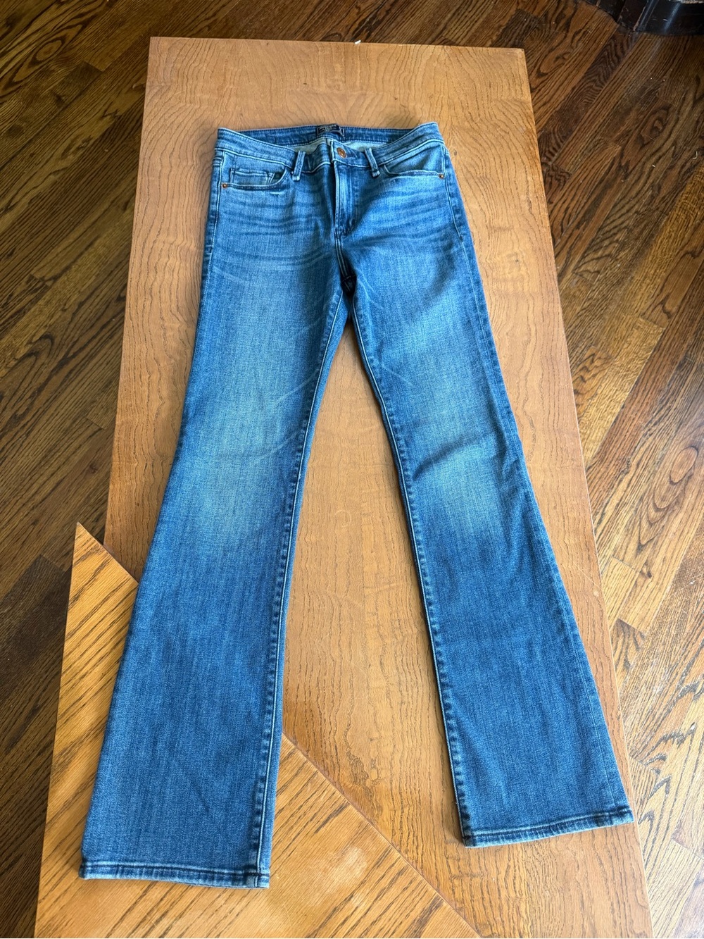 Abercrombie & Fitch Medium Blue Flare Jeans